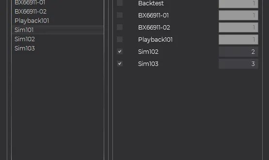 NinjaTrader Trade Copier settings